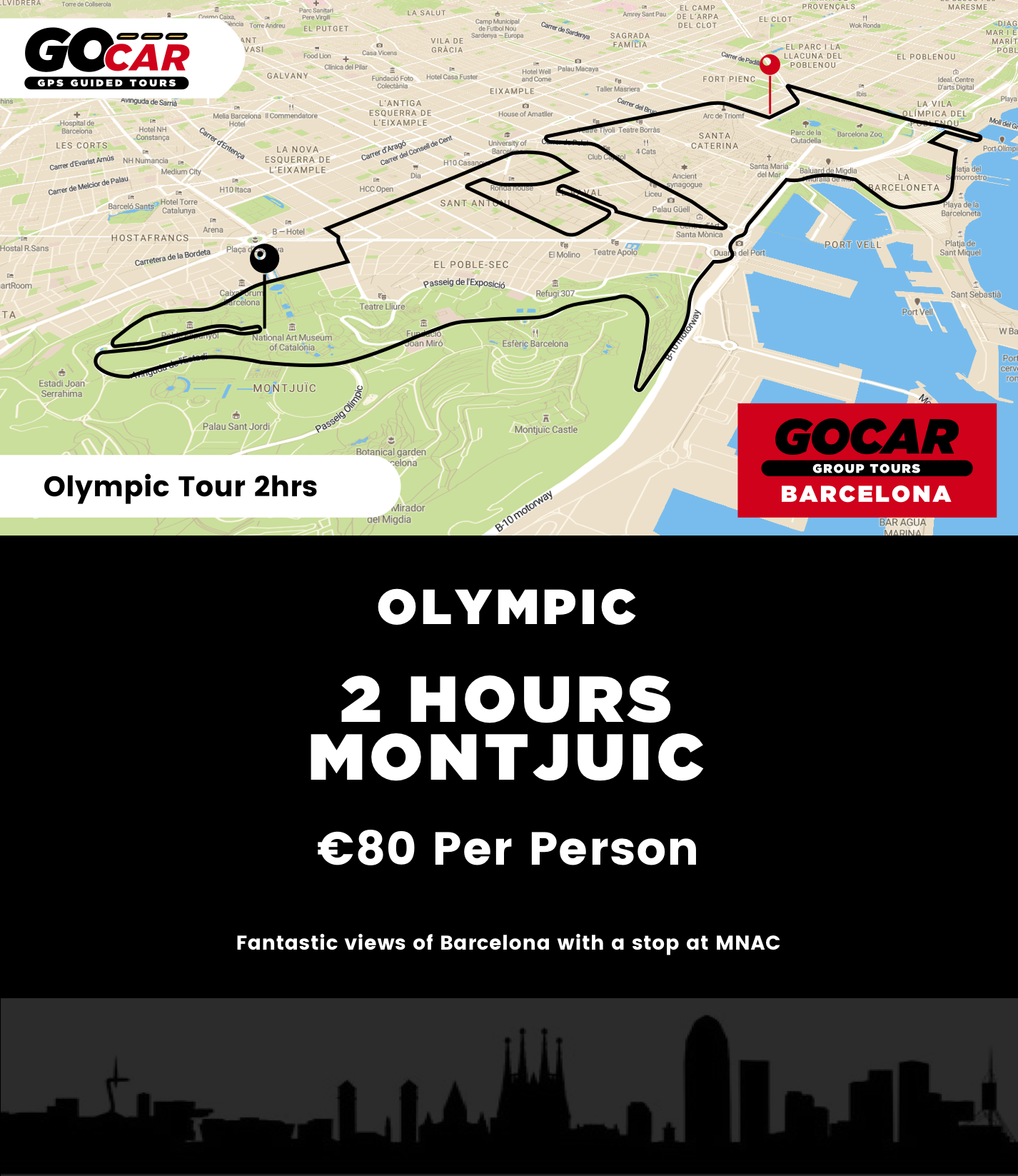 Barcelona Group Tours Olympic Montjuic